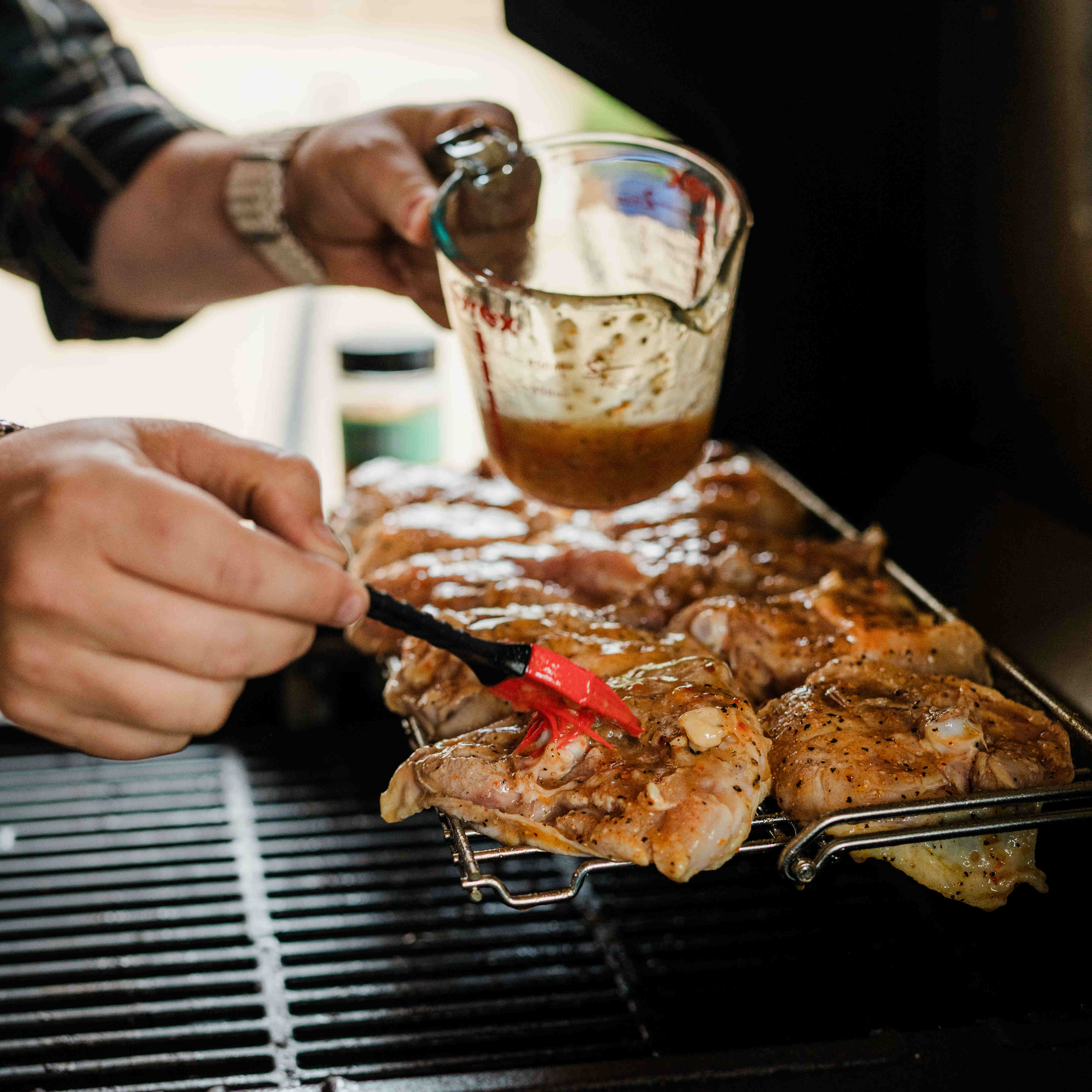 Good Ole Boy Chicken Thighs Masterbuilt